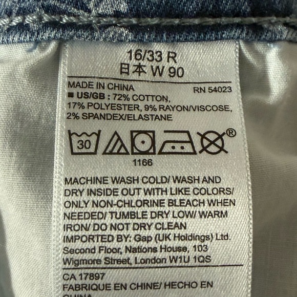 GAP girlfriend floral jeans - Picture 7 of 7